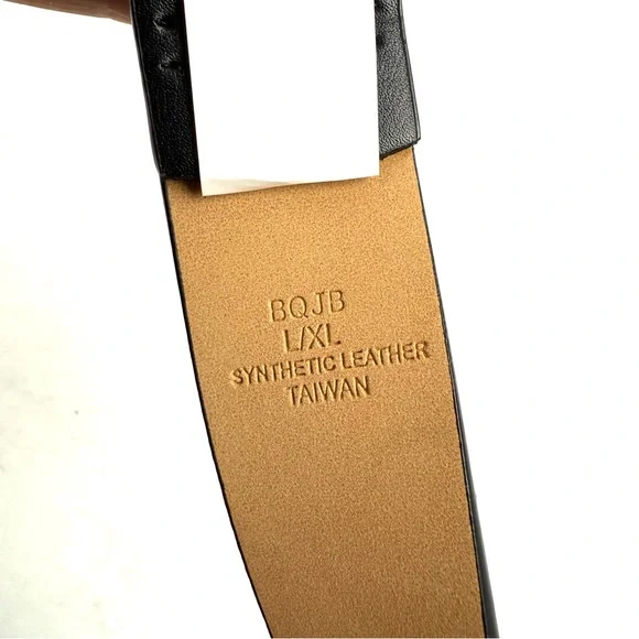 Calvin Klein Black Belt Bag Waist Pack Faux Leather Unisex L-XL Brand New - Picture 8 of 9